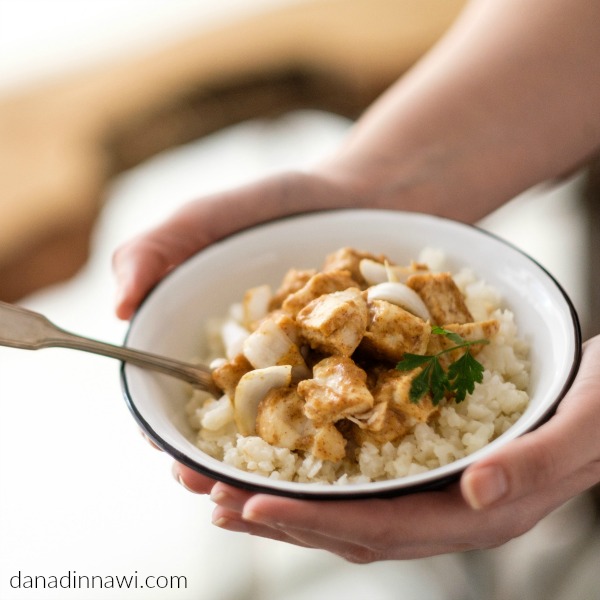 cauliflower rice curry