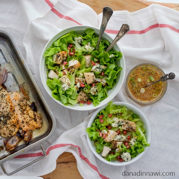 Pomegranate Chicken Salad