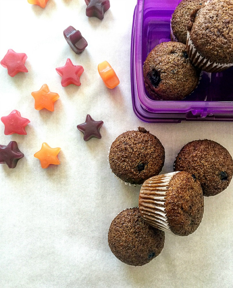 Healthy School Treat: Nutty Banana Bread Mini Muffins